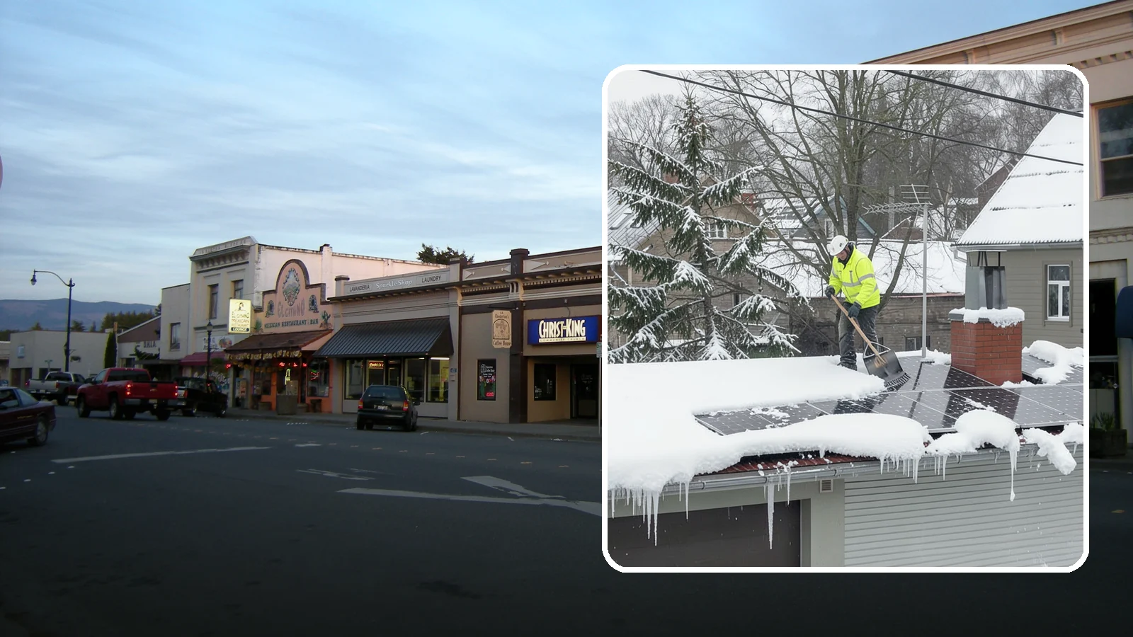 Solar Panel Snow Removal in Burlington, Skagit County, WA - We clear snow from solar arrays to restore energy production and protect the panels from damage.