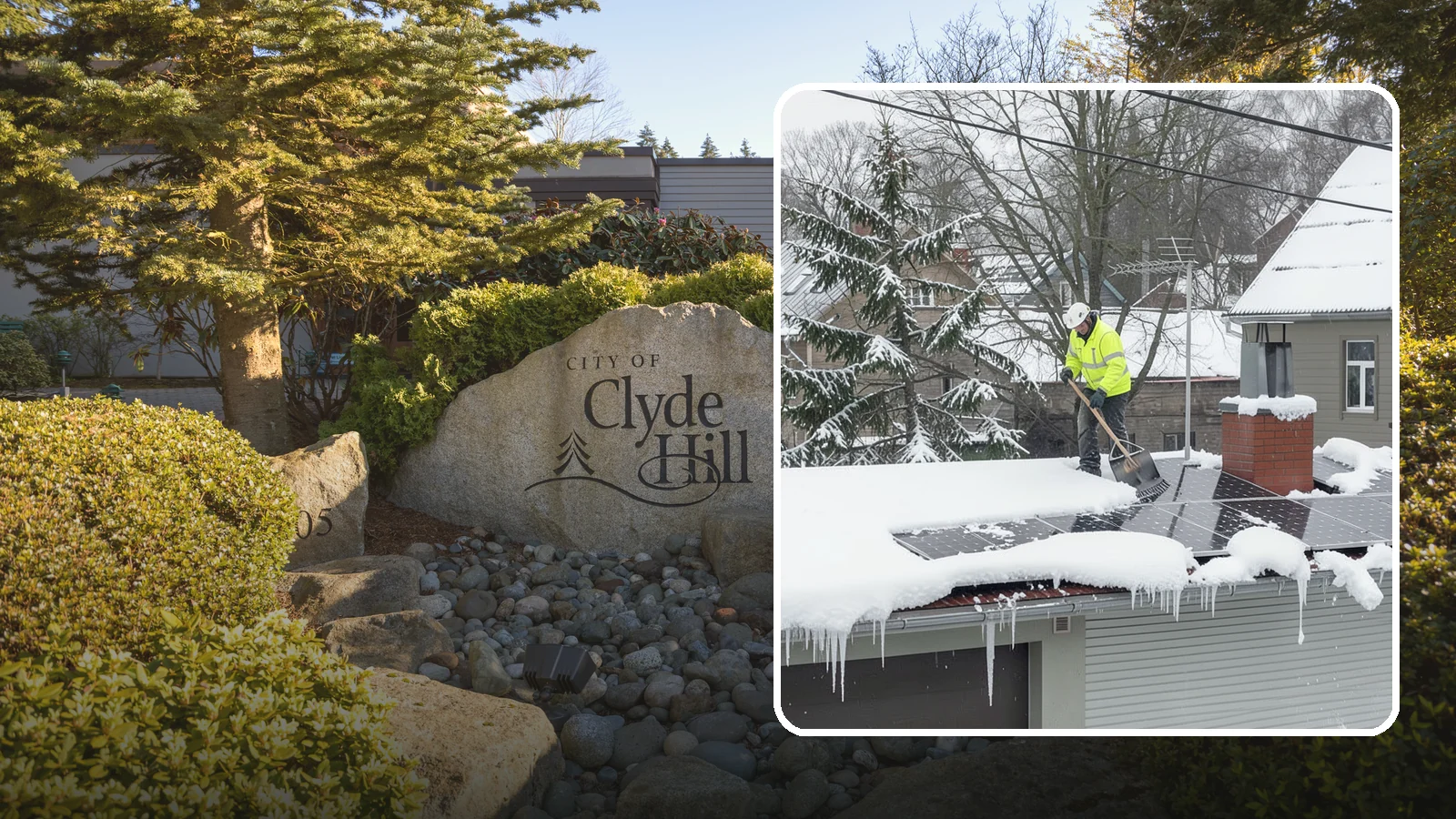 Solar Panel Snow Removal in Clyde Hill, King County, WA - We clear snow from solar arrays to restore energy production and protect the panels from damage.