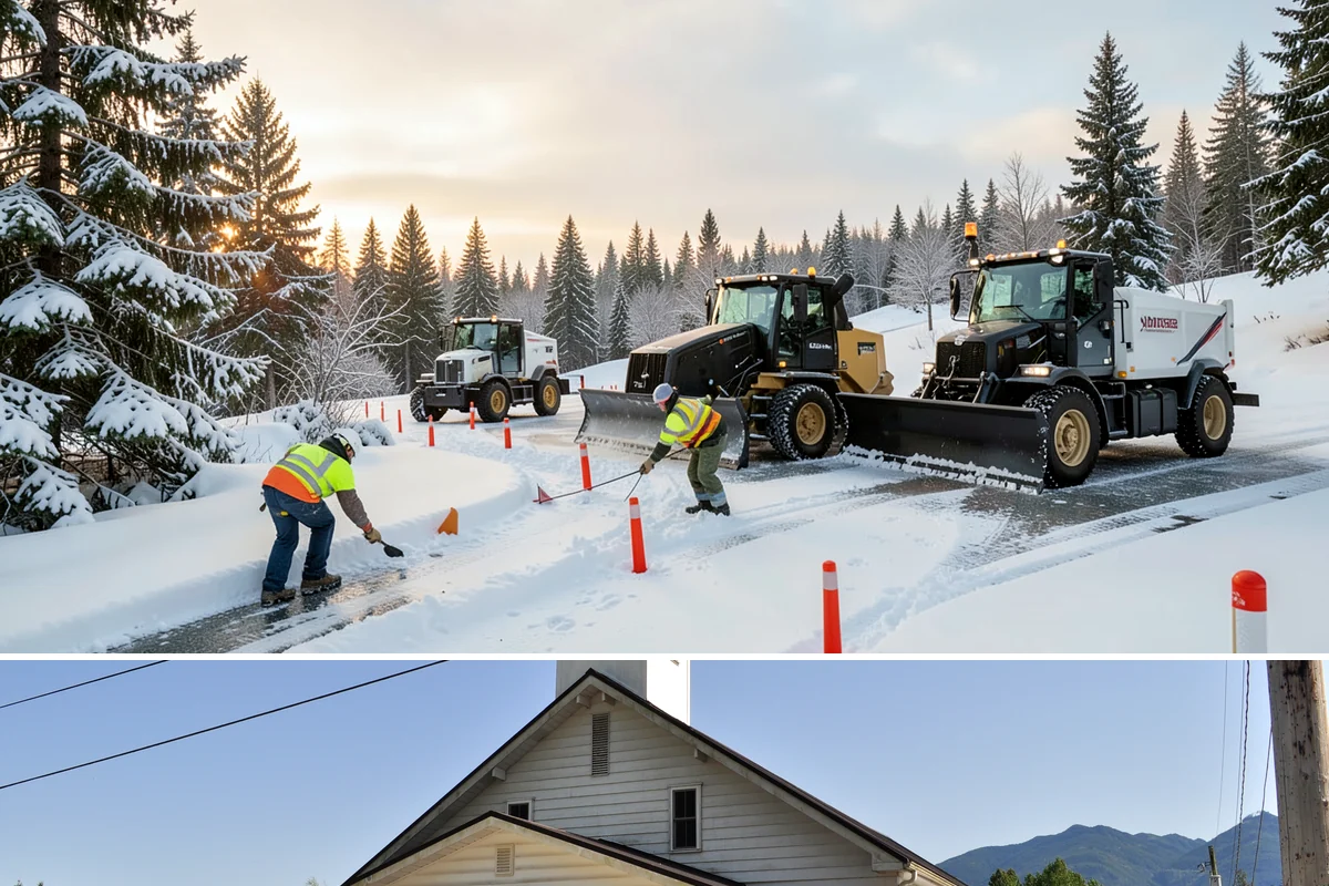 Solar Panel Snow Removal in Concrete, Skagit County, WA - Solar panel snow removal is most valuable during accumulation events from December through February when daylight is scarce.