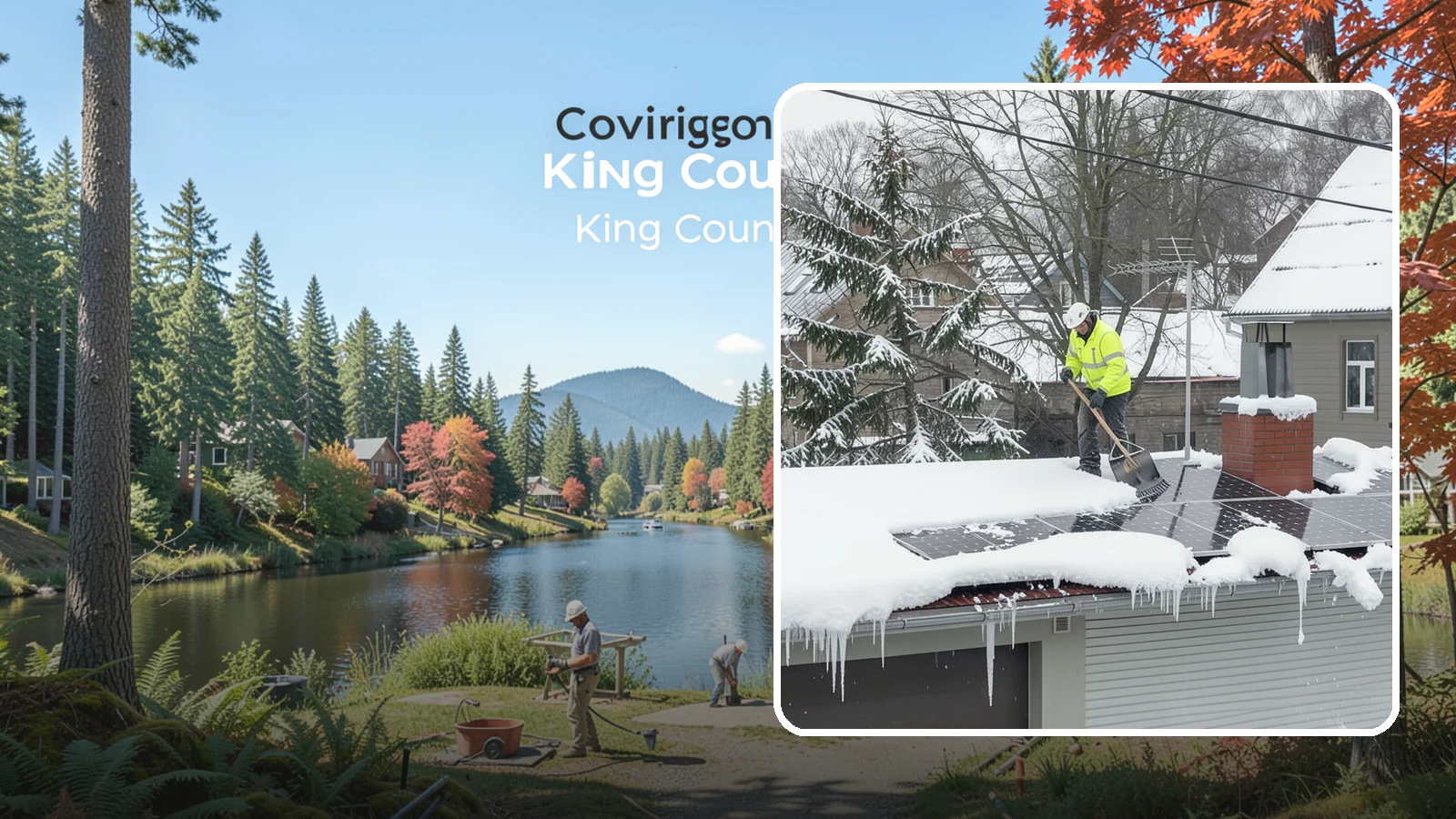 Solar Panel Snow Removal in Covington, King County, WA - We clear snow from solar arrays to restore energy production and protect the panels from damage.