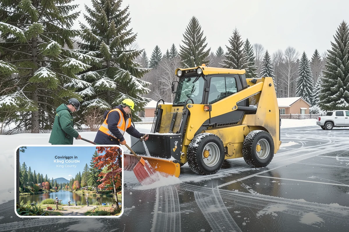 Solar Panel Snow Removal in Covington, King County, WA - Restored energy production during short winter days