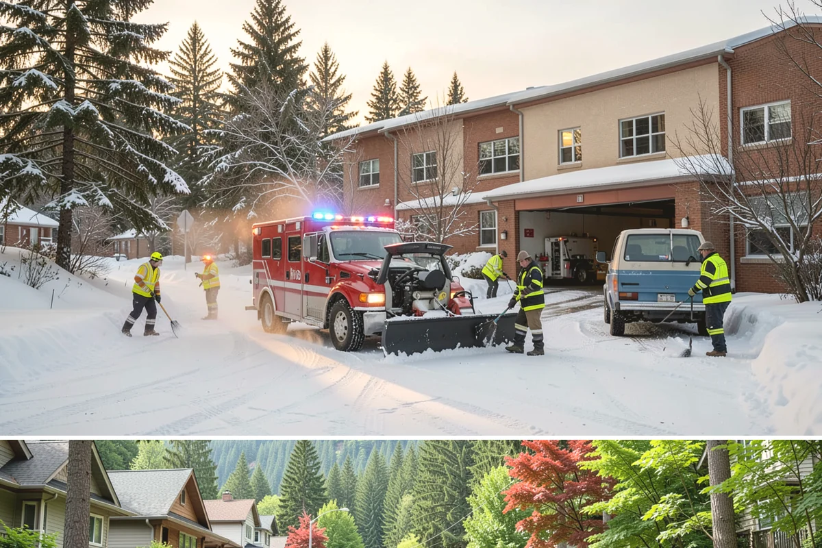 Solar Panel Snow Removal in Darrington, Snohomish County, WA - Solar panel snow removal is most valuable during accumulation events from December through February when daylight is scarce.