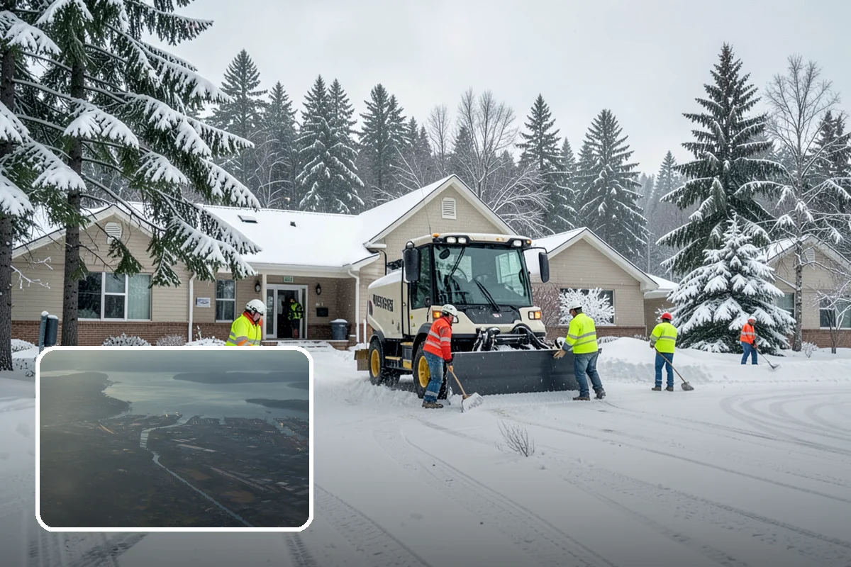 Solar Panel Snow Removal in Fife, Pierce County, WA - Restored energy production during short winter days