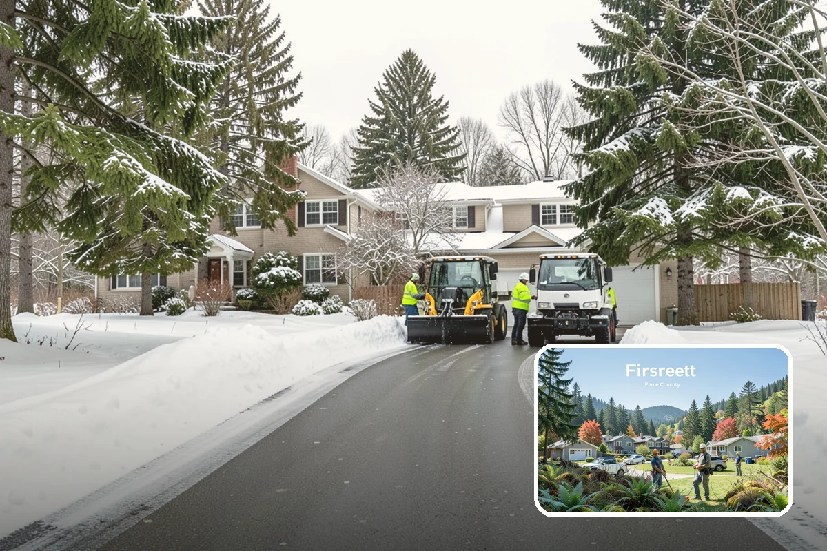 Solar Panel Snow Removal in Fircrest, Pierce County, WA - Restored energy production during short winter days