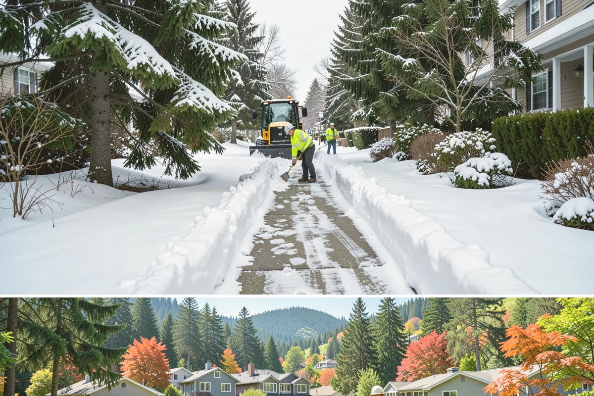 Solar Panel Snow Removal in Fircrest, Pierce County, WA - Solar panel snow removal is most valuable during accumulation events from December through February when daylight is scarce.