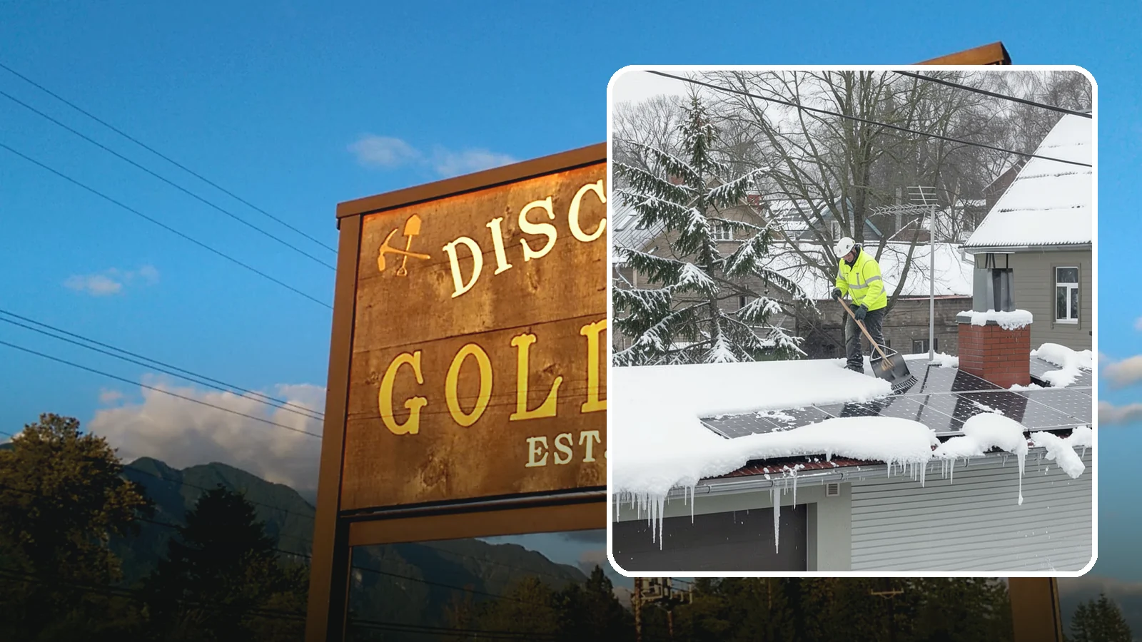 Solar Panel Snow Removal in Gold Bar, Snohomish County, WA - We clear snow from solar arrays to restore energy production and protect the panels from damage.
