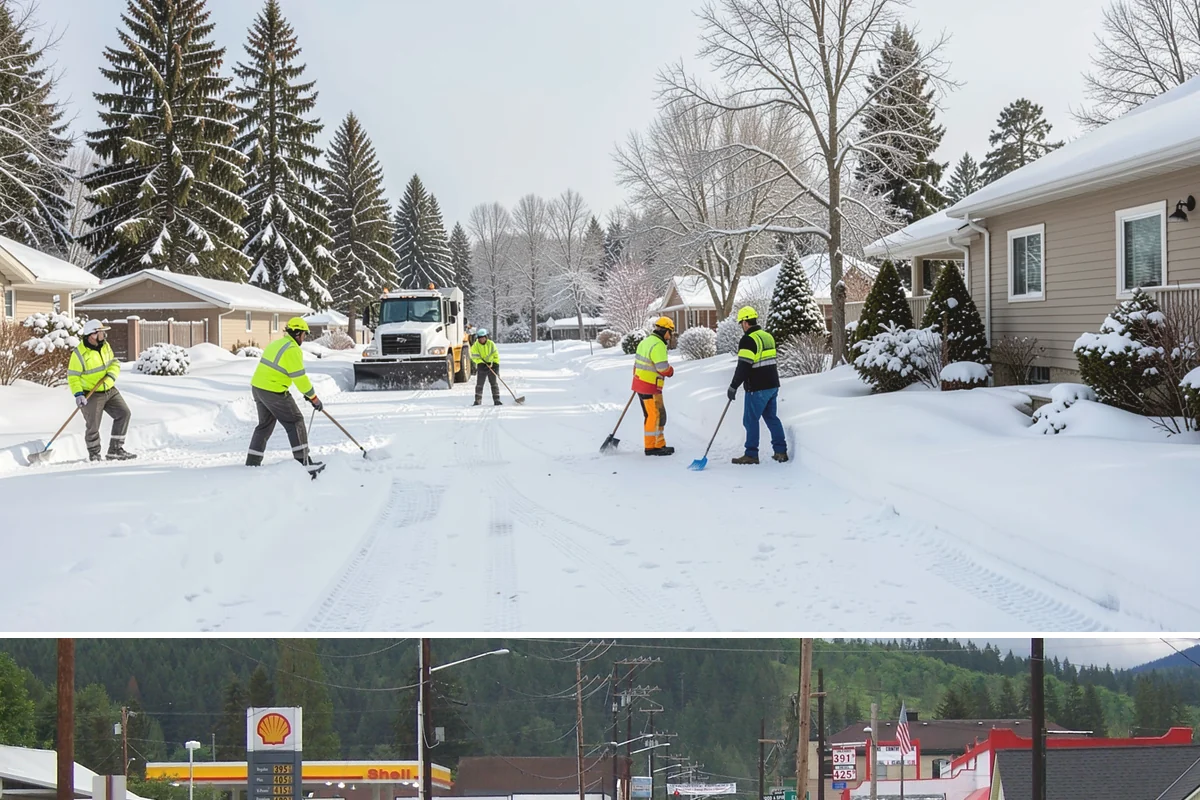 Solar Panel Snow Removal in Granite Falls, Snohomish County, WA - Solar panel snow removal is most valuable during accumulation events from December through February when daylight is scarce.