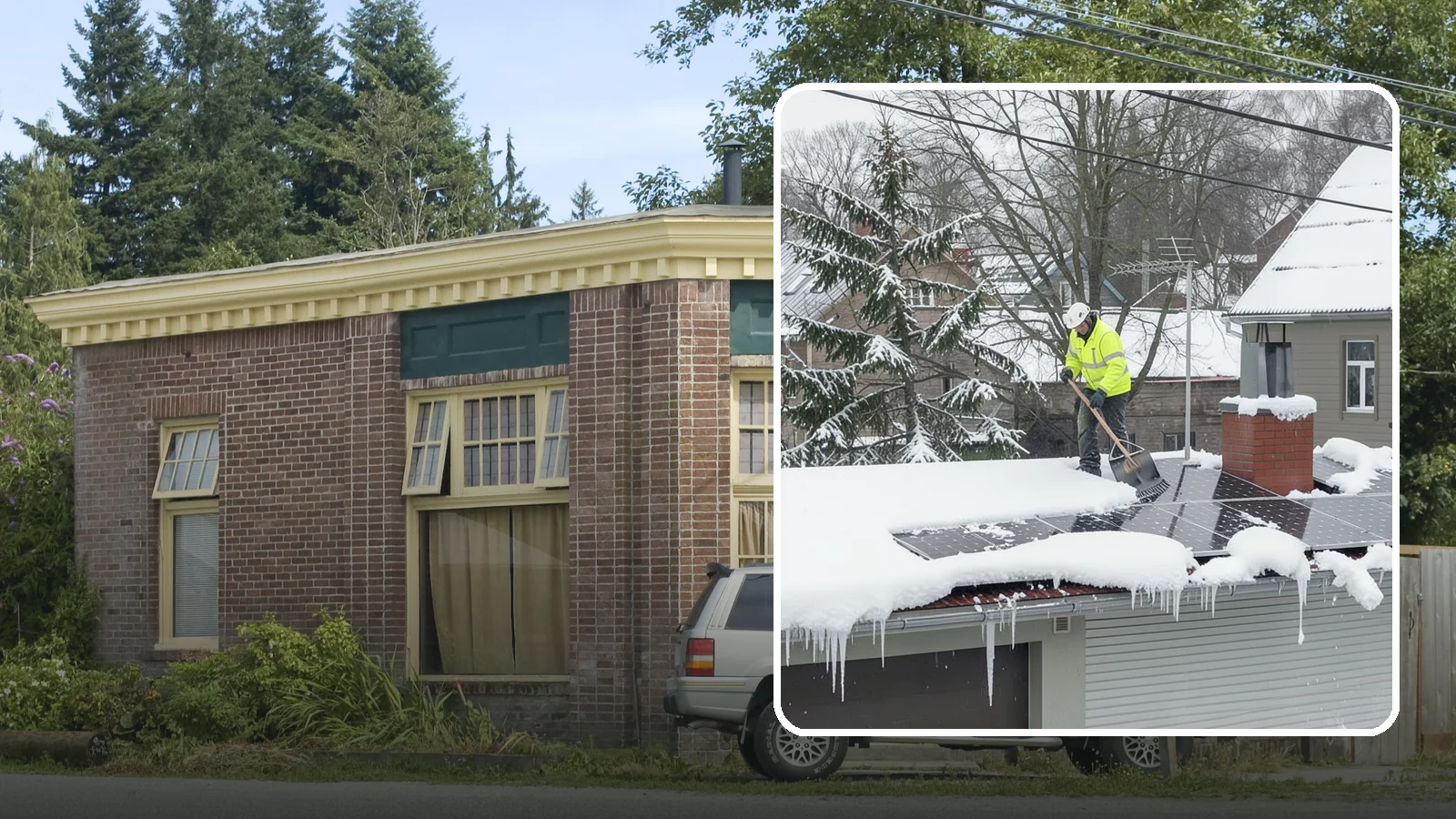 Solar Panel Snow Removal in Hamilton, Skagit County, WA - We clear snow from solar arrays to restore energy production and protect the panels from damage.