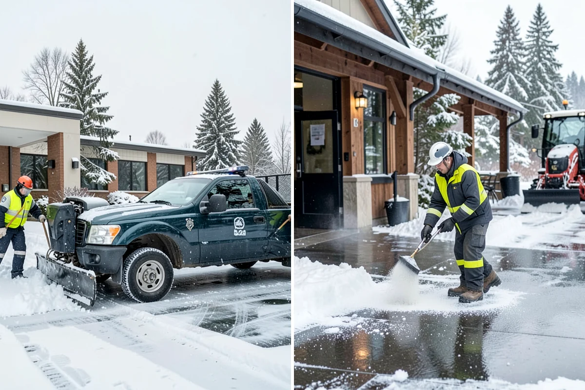 Solar Panel Snow Removal in Hunts Point, King County, WA - Assess the array layout, pitch, and snow load