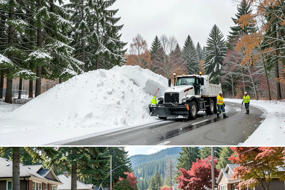 Solar Panel Snow Removal in Hunts Point, King County, WA - Solar panel snow removal is most valuable during accumulation events from December through February when daylight is scarce.