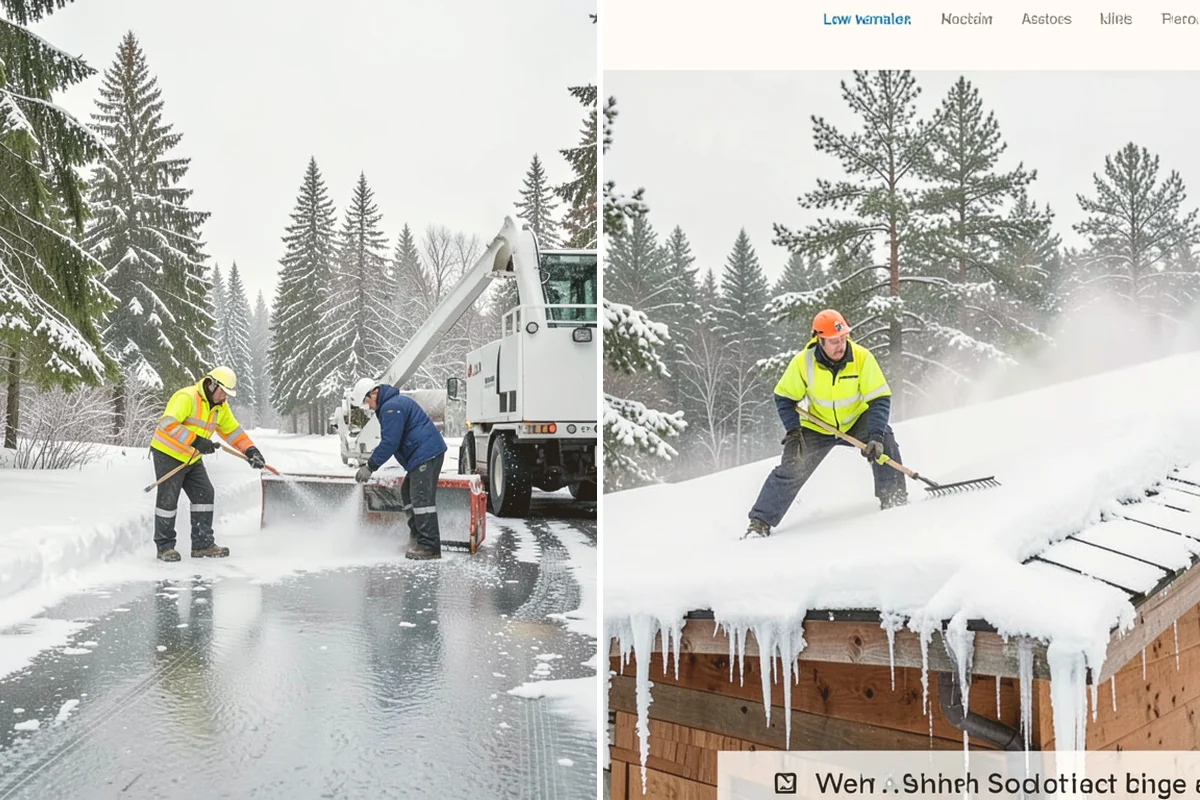 Solar Panel Snow Removal in Index, Snohomish County, WA - Assess the array layout, pitch, and snow load