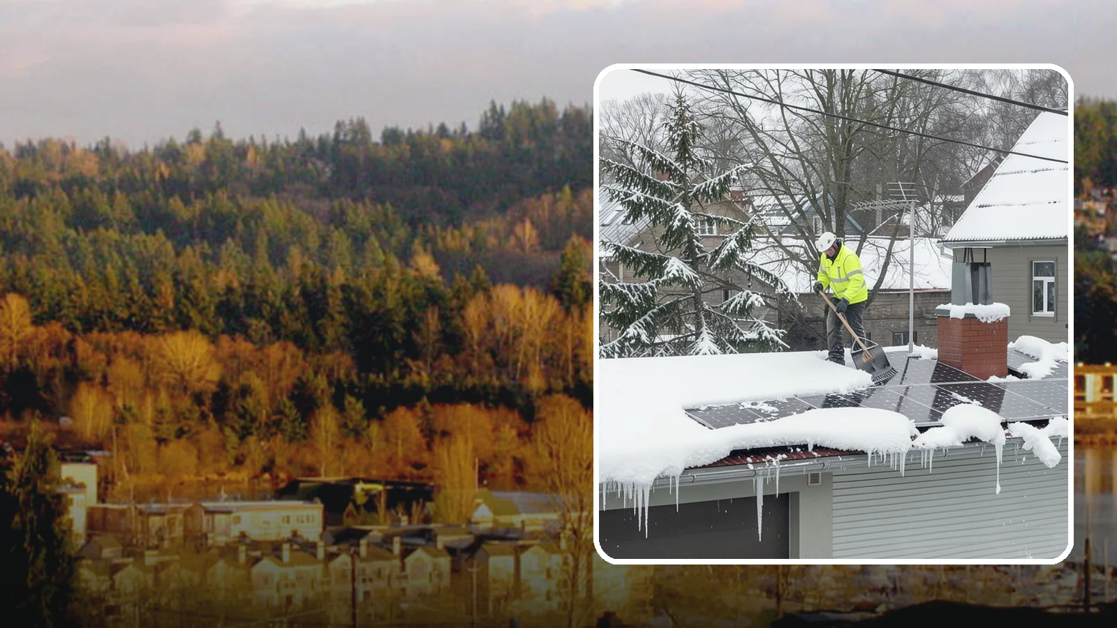 Solar Panel Snow Removal in Kenmore, King County, WA - We clear snow from solar arrays to restore energy production and protect the panels from damage.