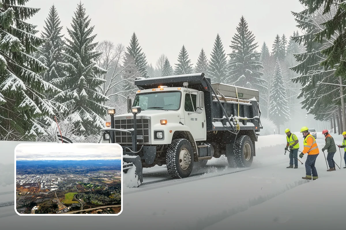 Solar Panel Snow Removal in Kent, King County, WA - Restored energy production during short winter days