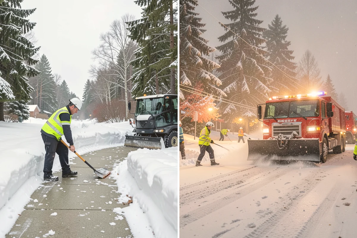 Solar Panel Snow Removal in Kent, King County, WA - Assess the array layout, pitch, and snow load