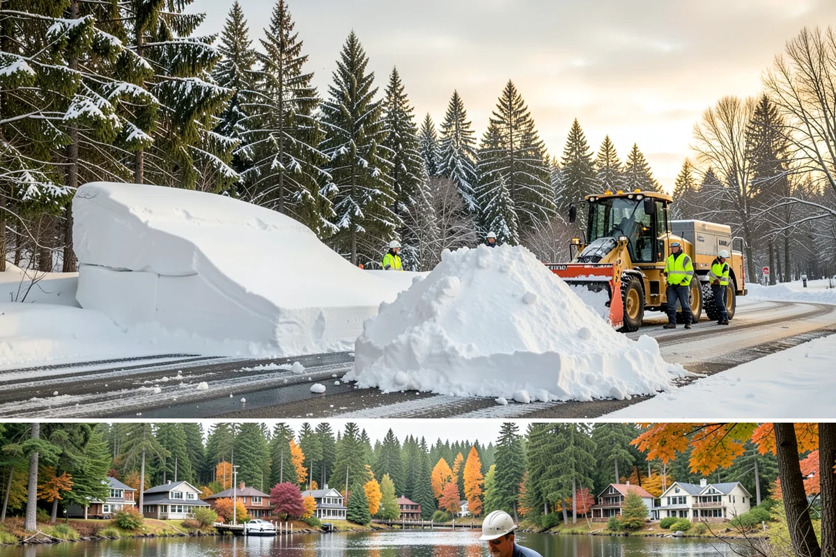 Solar Panel Snow Removal in La Conner, Skagit County, WA - Solar panel snow removal is most valuable during accumulation events from December through February when daylight is scarce.