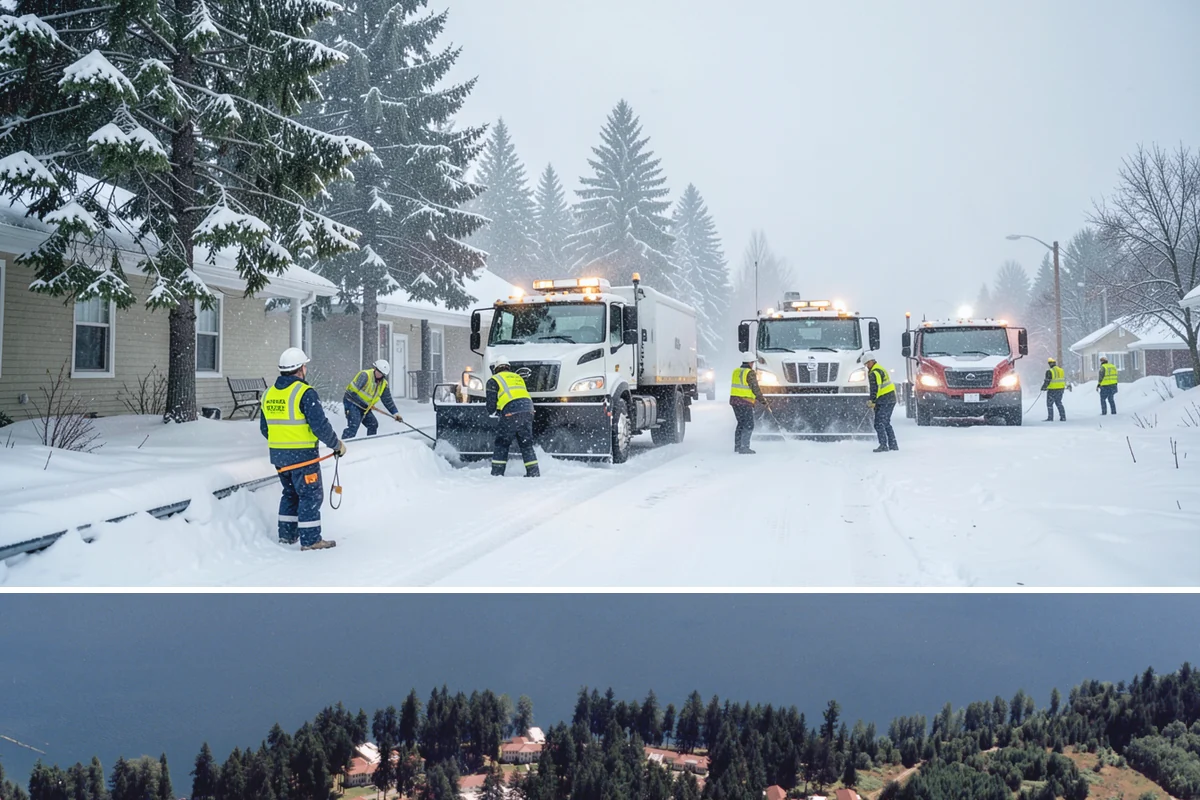 Solar Panel Snow Removal in Lakewood, Pierce County, WA - Solar panel snow removal is most valuable during accumulation events from December through February when daylight is scarce.