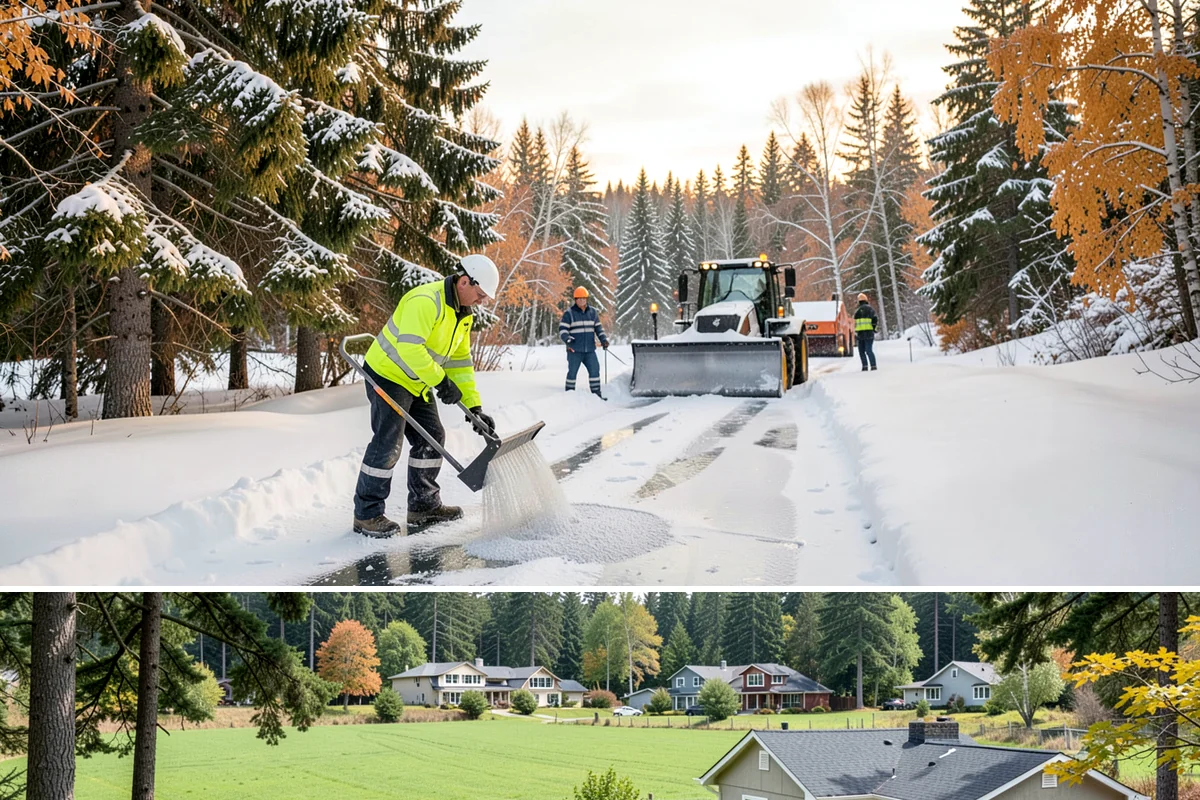 Solar Panel Snow Removal in Lyman, Skagit County, WA - Solar panel snow removal is most valuable during accumulation events from December through February when daylight is scarce.