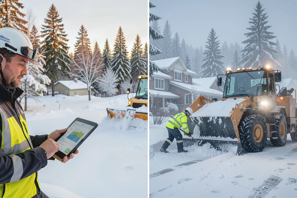 Solar Panel Snow Removal in Marysville, Snohomish County, WA - Assess the array layout, pitch, and snow load