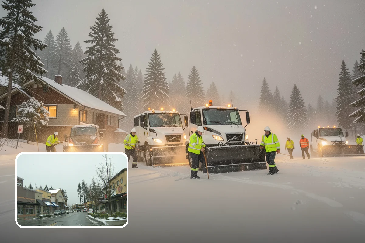 Solar Panel Snow Removal in Mill Creek, Snohomish County, WA - Restored energy production during short winter days