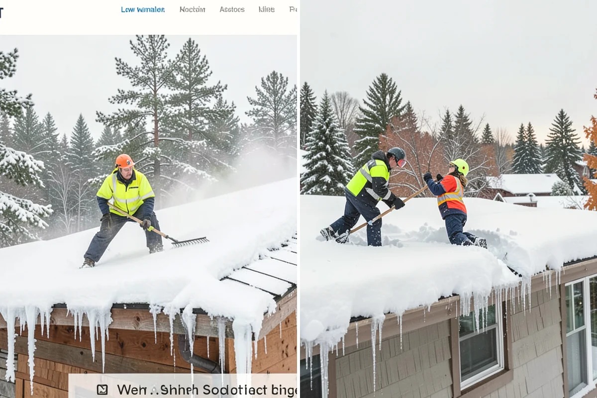 Solar Panel Snow Removal in Monroe, Snohomish County, WA - Assess the array layout, pitch, and snow load