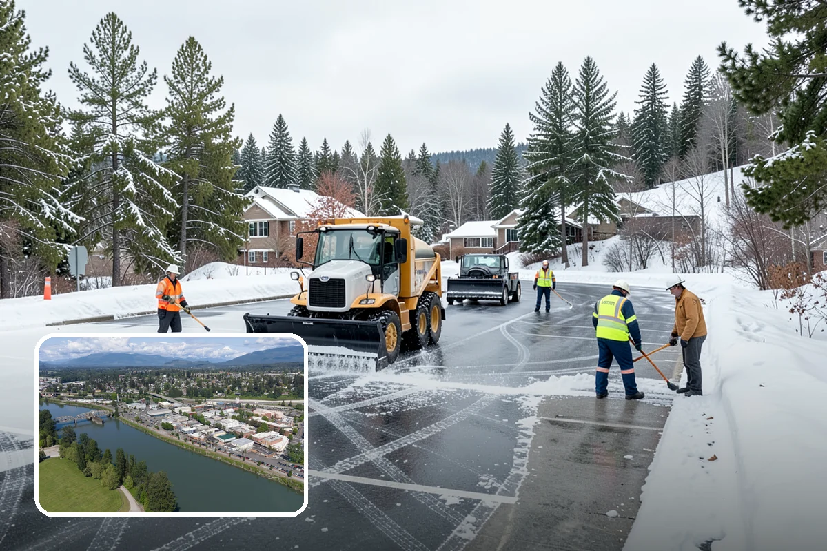 Solar Panel Snow Removal in Mount Vernon, Skagit County, WA - Restored energy production during short winter days