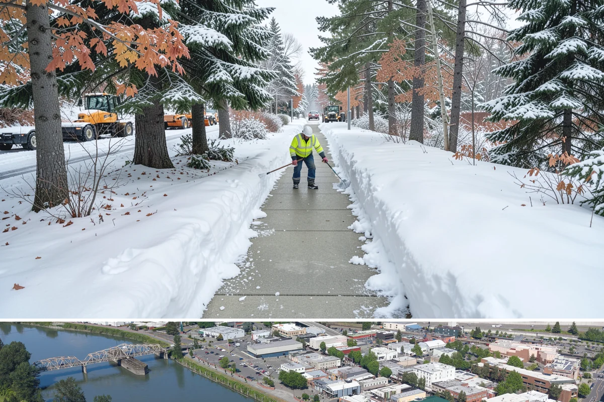 Solar Panel Snow Removal in Mount Vernon, Skagit County, WA - Solar panel snow removal is most valuable during accumulation events from December through February when daylight is scarce.