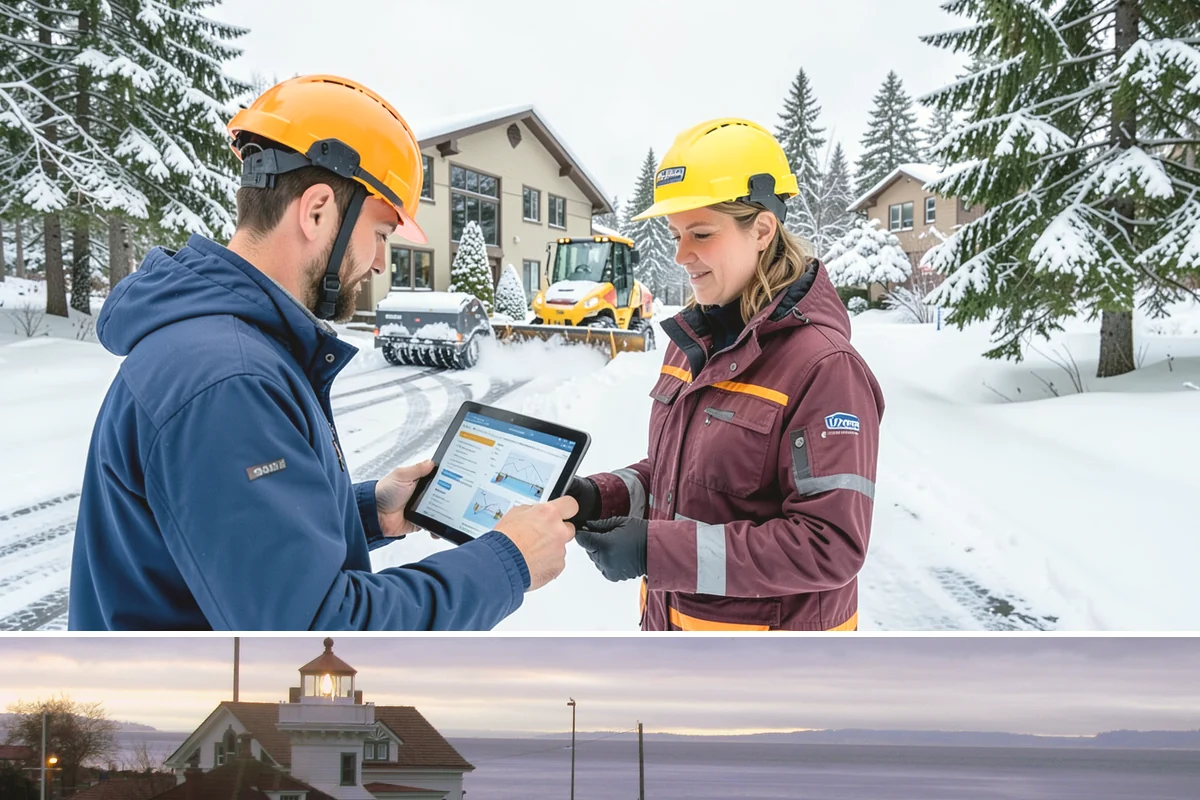 Solar Panel Snow Removal in Mukilteo, Snohomish County, WA - Solar panel snow removal is most valuable during accumulation events from December through February when daylight is scarce.