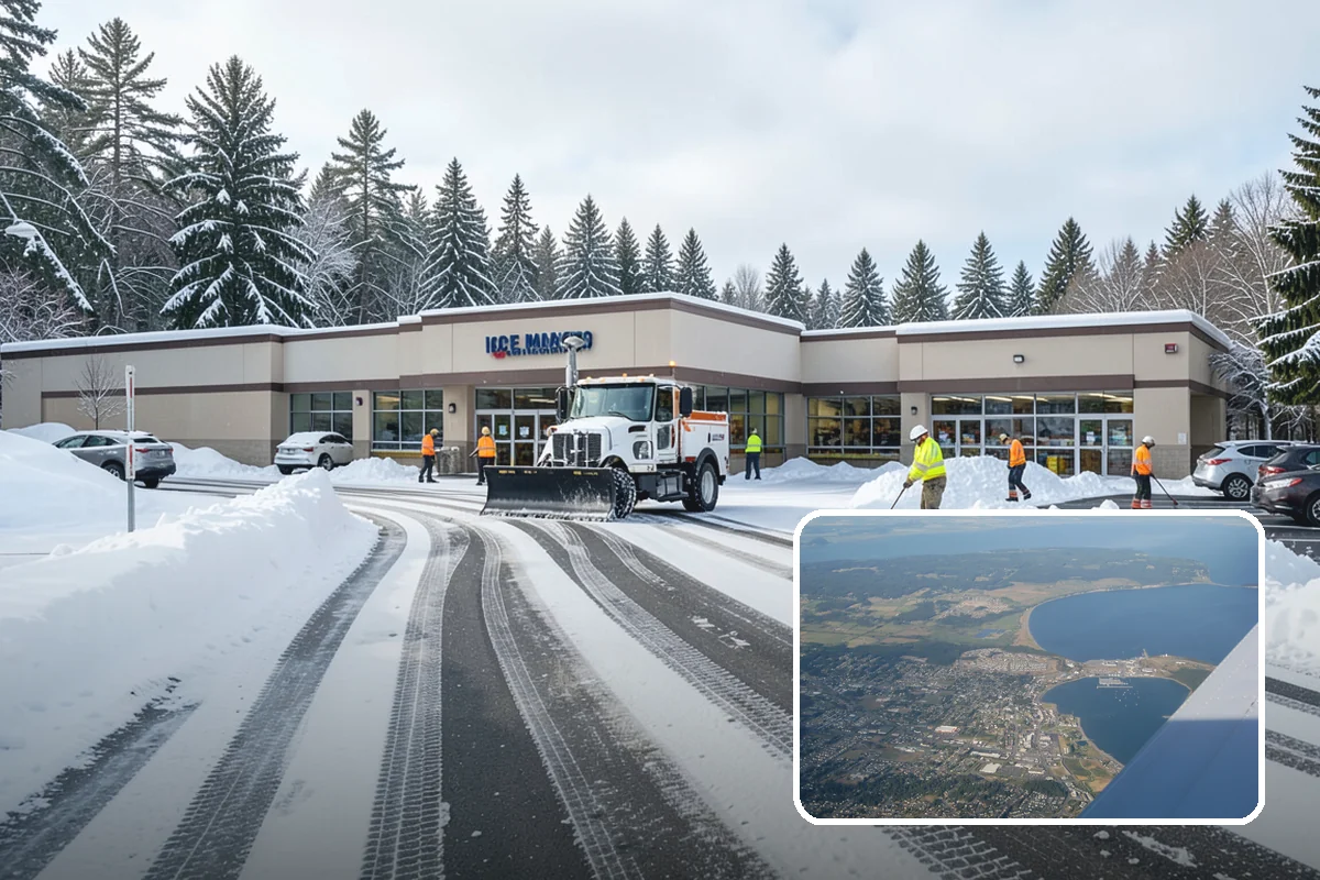 Solar Panel Snow Removal in Oak Harbor, Island County, WA - Restored energy production during short winter days