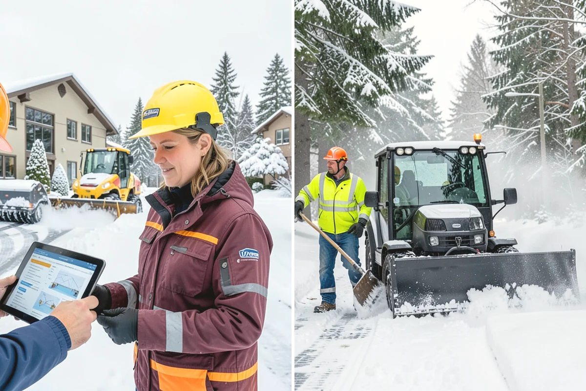 Solar Panel Snow Removal in Oak Harbor, Island County, WA - Assess the array layout, pitch, and snow load