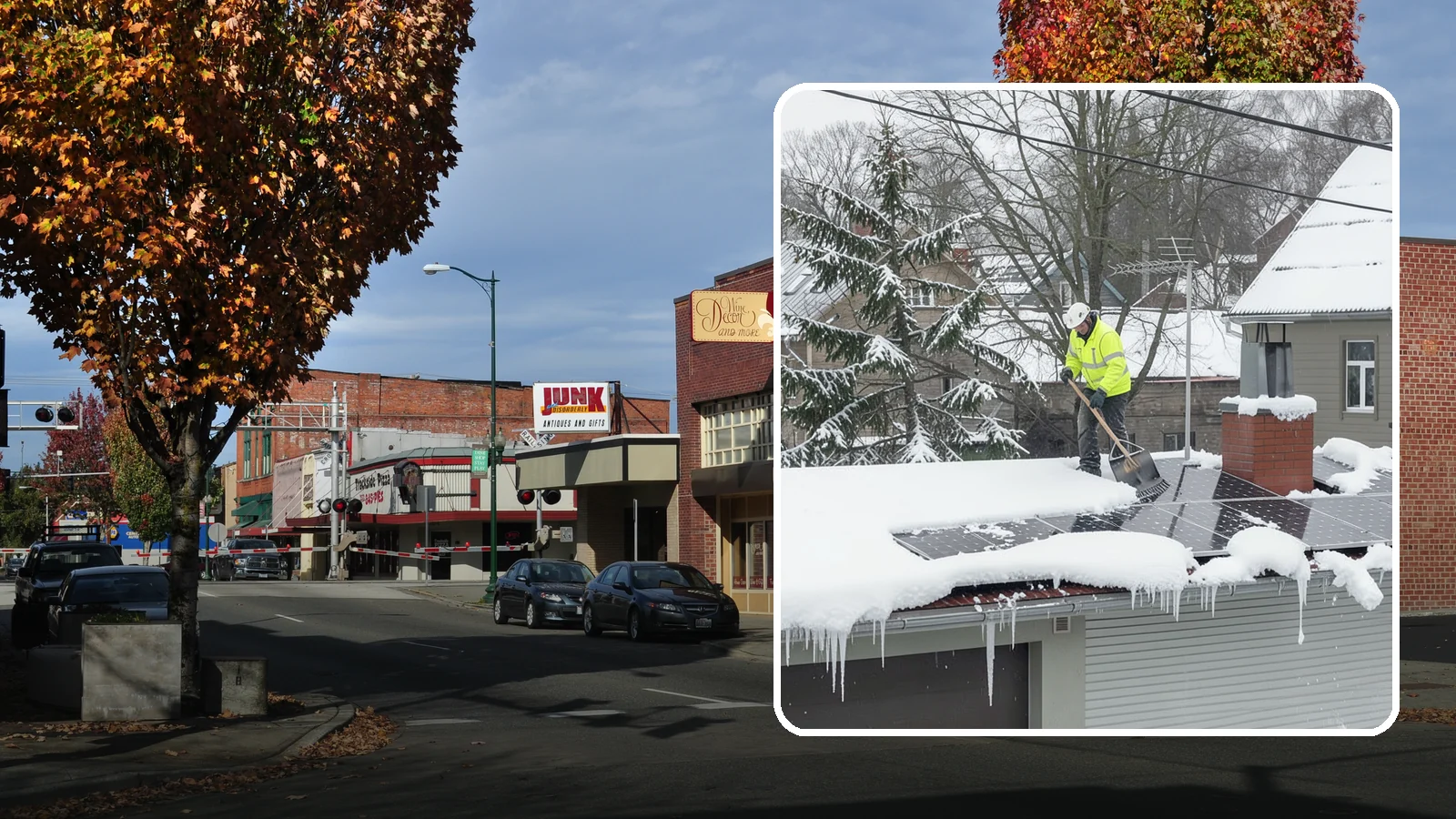 Solar Panel Snow Removal in Puyallup, Pierce County, WA - We clear snow from solar arrays to restore energy production and protect the panels from damage.