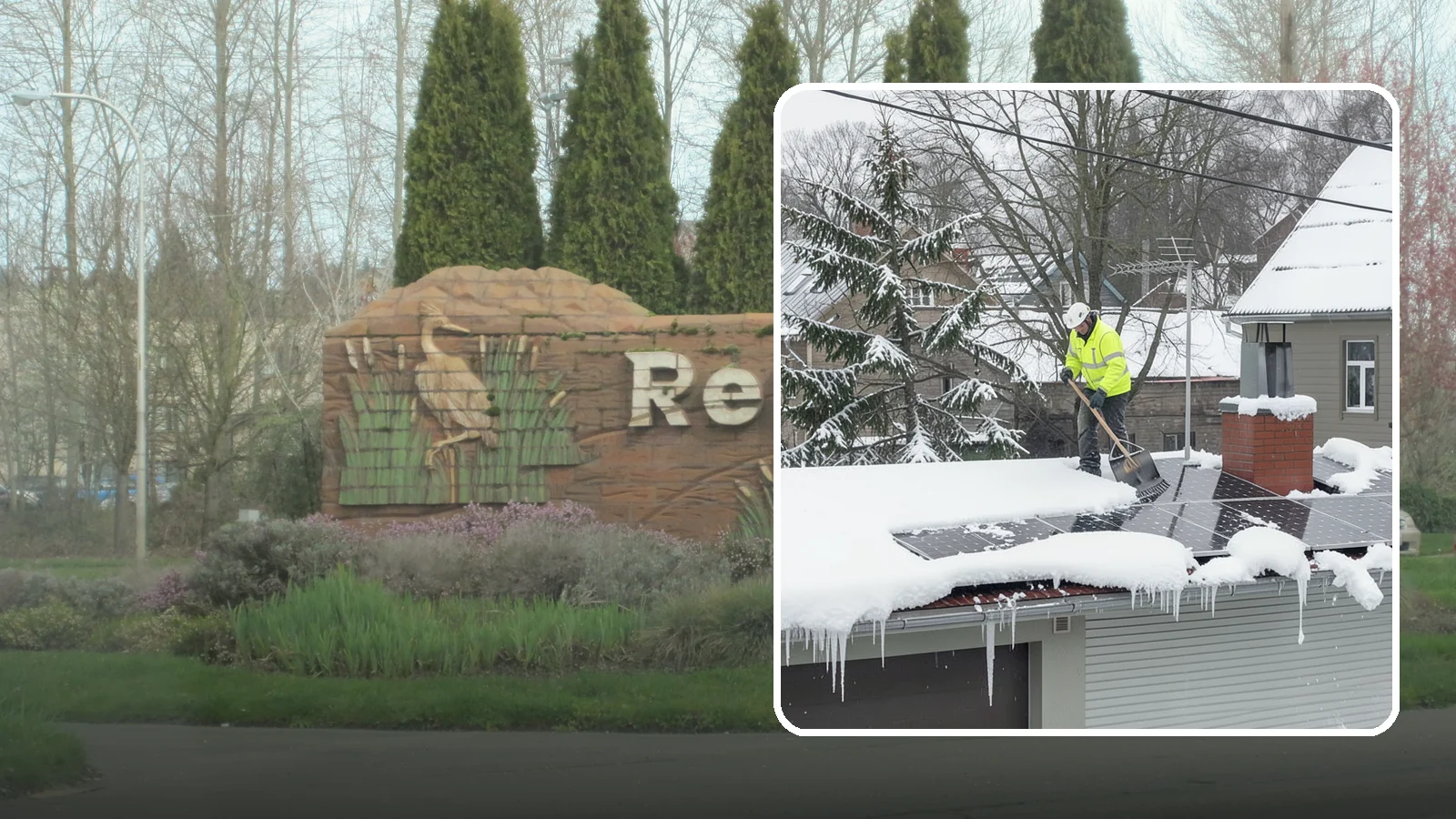 Solar Panel Snow Removal in Renton, King County, WA - We clear snow from solar arrays to restore energy production and protect the panels from damage.