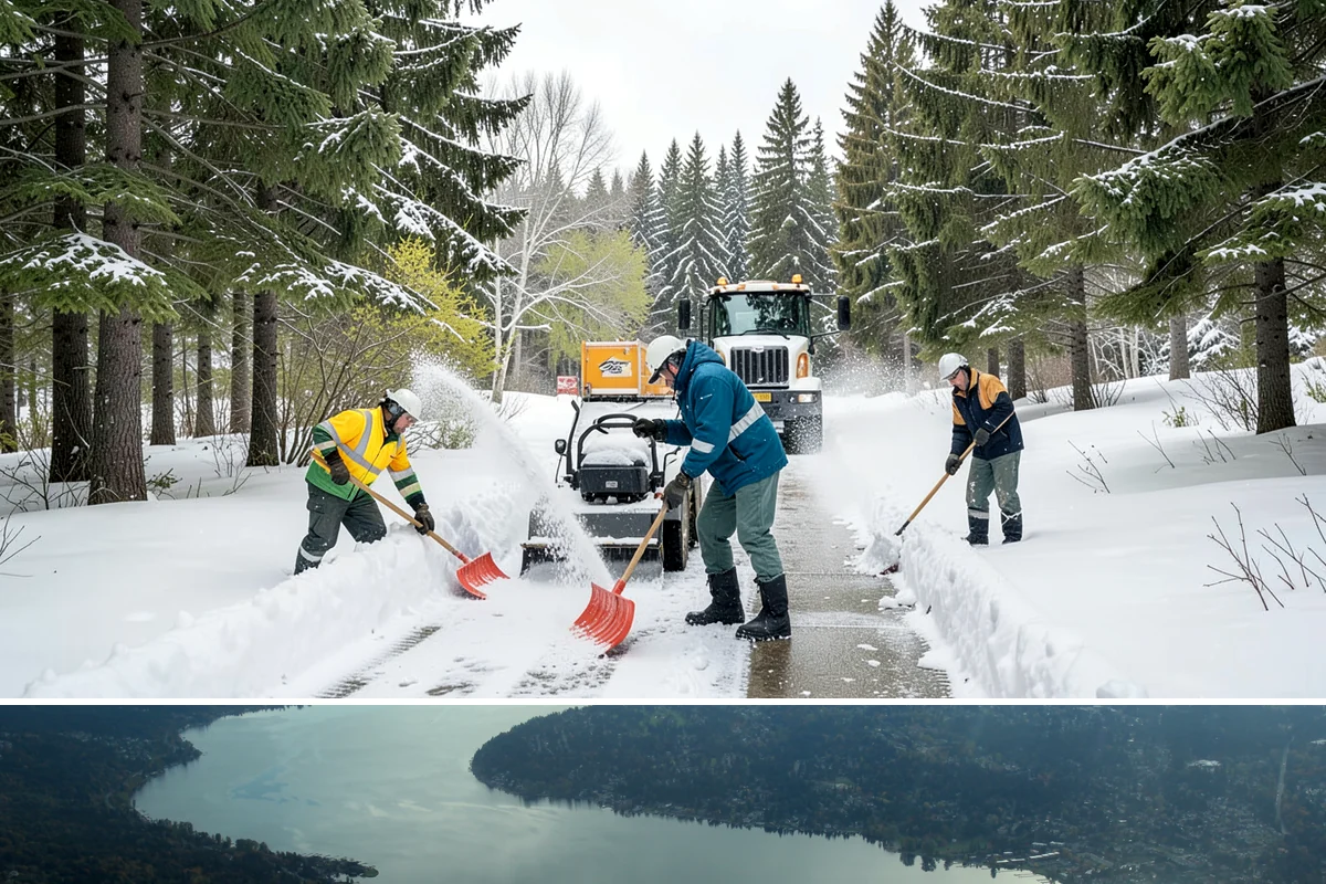 Solar Panel Snow Removal in Sammamish, King County, WA - Solar panel snow removal is most valuable during accumulation events from December through February when daylight is scarce.