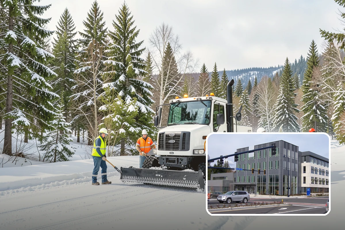 Solar Panel Snow Removal in Shoreline, King County, WA - Restored energy production during short winter days