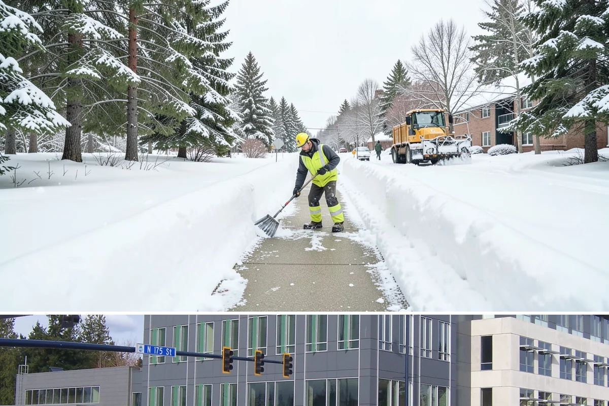 Solar Panel Snow Removal in Shoreline, King County, WA - Solar panel snow removal is most valuable during accumulation events from December through February when daylight is scarce.