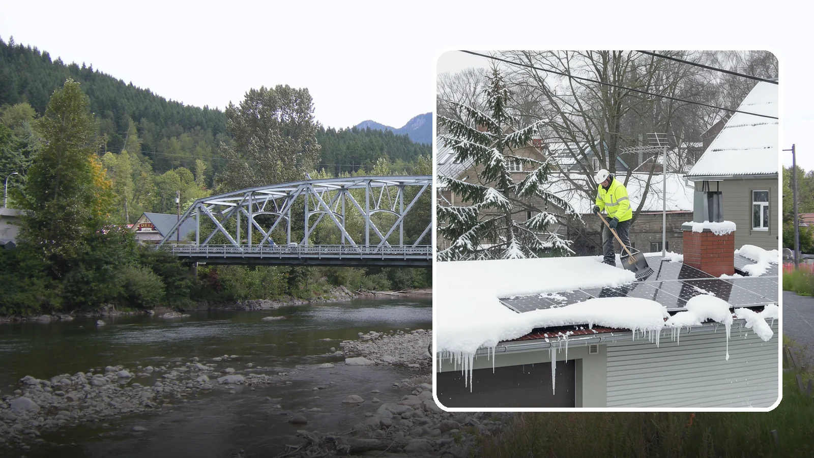 Solar Panel Snow Removal in Skykomish, King County, WA - We clear snow from solar arrays to restore energy production and protect the panels from damage.