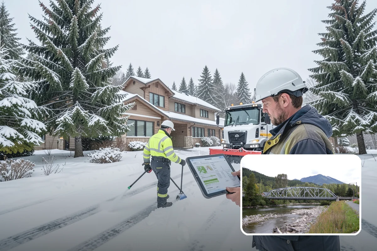 Solar Panel Snow Removal in Skykomish, King County, WA - Restored energy production during short winter days