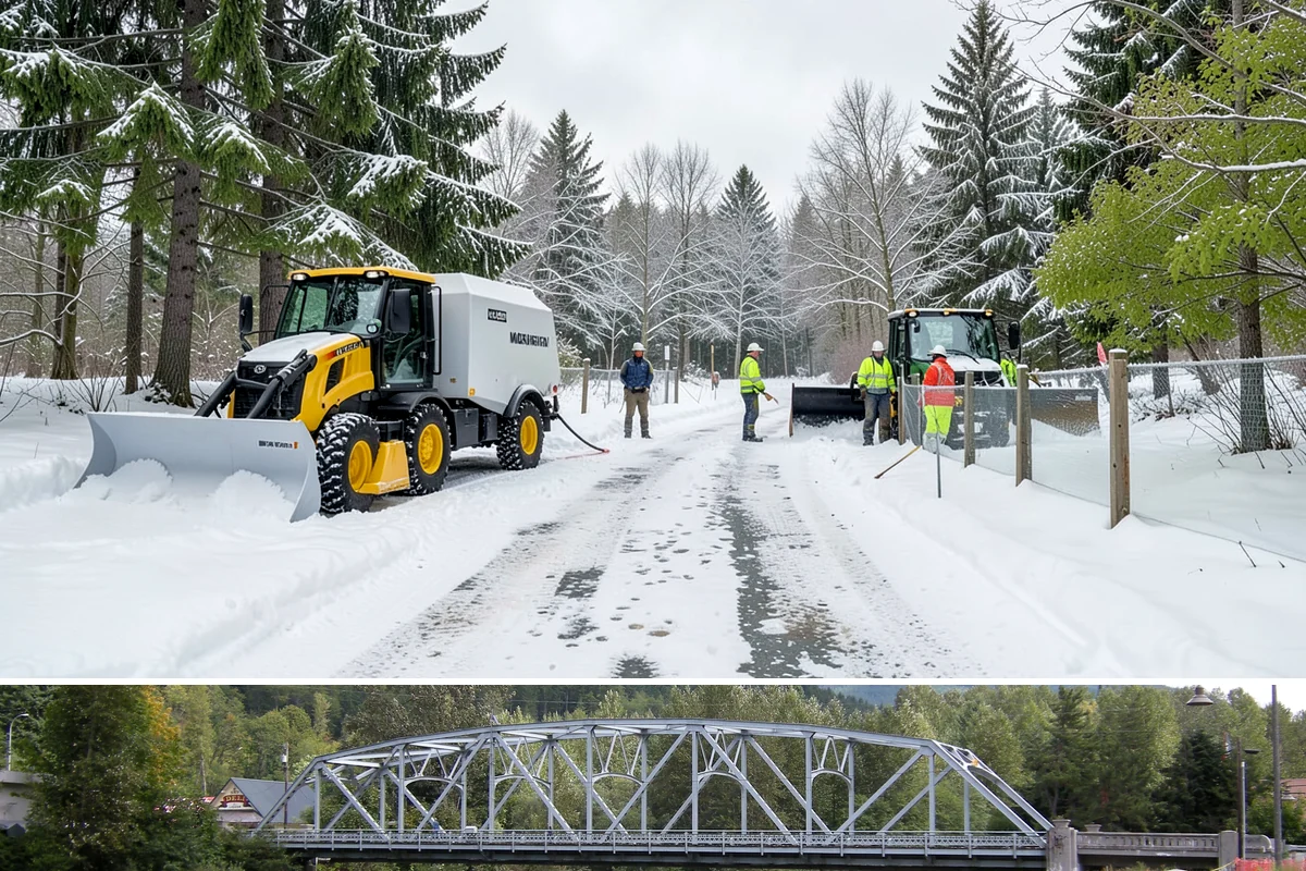 Solar Panel Snow Removal in Skykomish, King County, WA - Solar panel snow removal is most valuable during accumulation events from December through February when daylight is scarce.