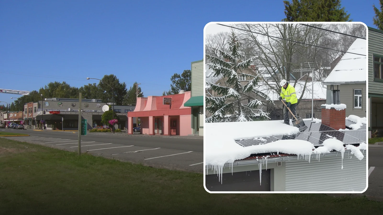 Solar Panel Snow Removal in Snoqualmie, King County, WA - We clear snow from solar arrays to restore energy production and protect the panels from damage.