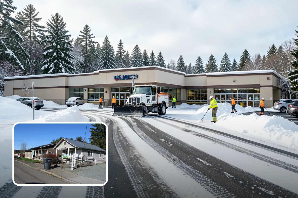 Solar Panel Snow Removal in South Prairie, Pierce County, WA - Restored energy production during short winter days