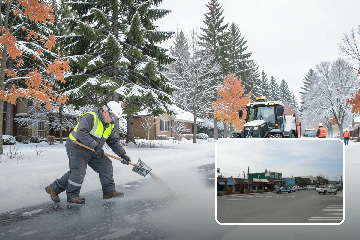 Solar Panel Snow Removal in Stanwood, Snohomish County, WA - Restored energy production during short winter days