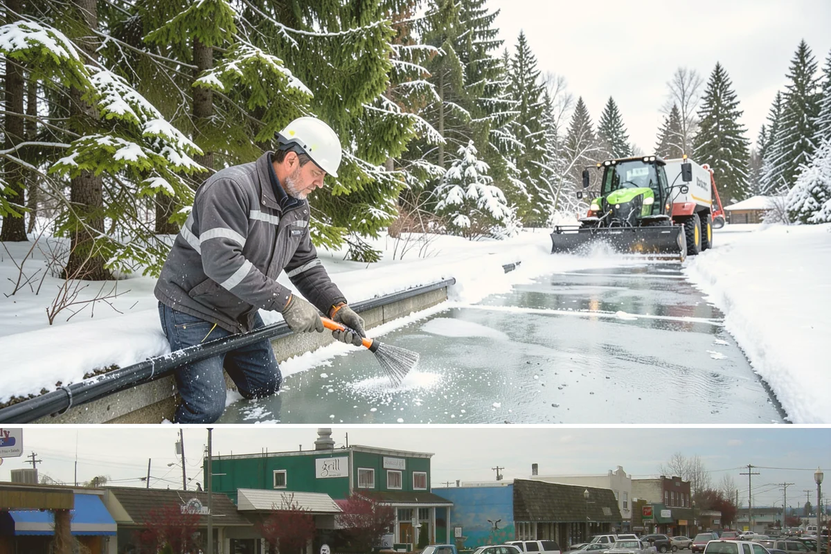 Solar Panel Snow Removal in Stanwood, Snohomish County, WA - Solar panel snow removal is most valuable during accumulation events from December through February when daylight is scarce.
