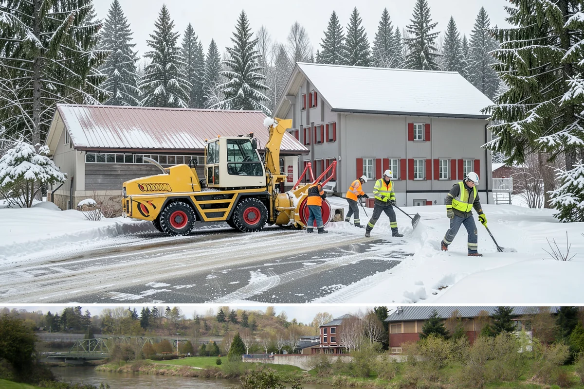 Solar Panel Snow Removal in Tukwila, King County, WA - Solar panel snow removal is most valuable during accumulation events from December through February when daylight is scarce.