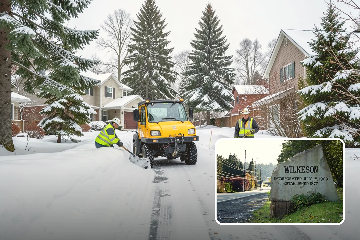 Solar Panel Snow Removal in Wilkeson, Pierce County, WA - Restored energy production during short winter days
