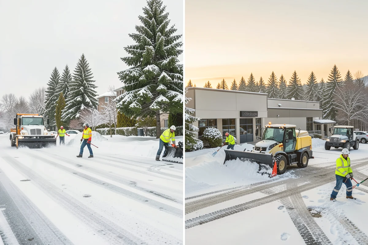 Stair Deicing in Algona, King County, WA - Assess stair material and any prior salt damage