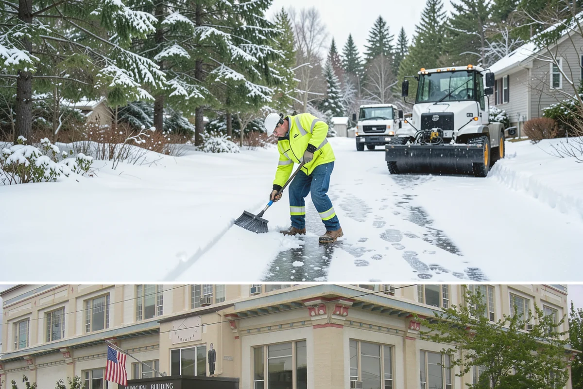 Stair Deicing in Anacortes, Skagit County, WA - Stair deicing is most valuable during the freeze-thaw stretches of a Puget Sound winter when melt refreezes on cold steps each...