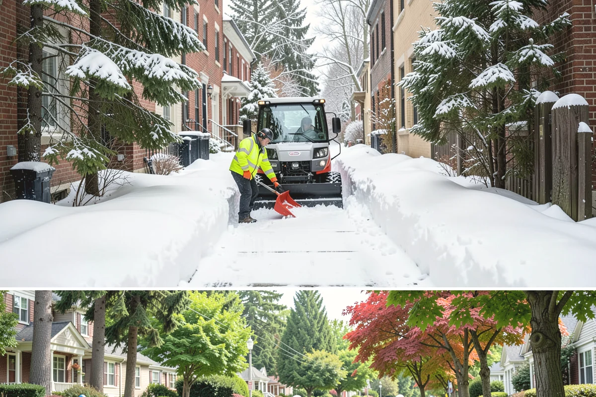 Stair Deicing in Beaux Arts Village, King County, WA - Stair deicing is most valuable during the freeze-thaw stretches of a Puget Sound winter when melt refreezes on cold steps each...