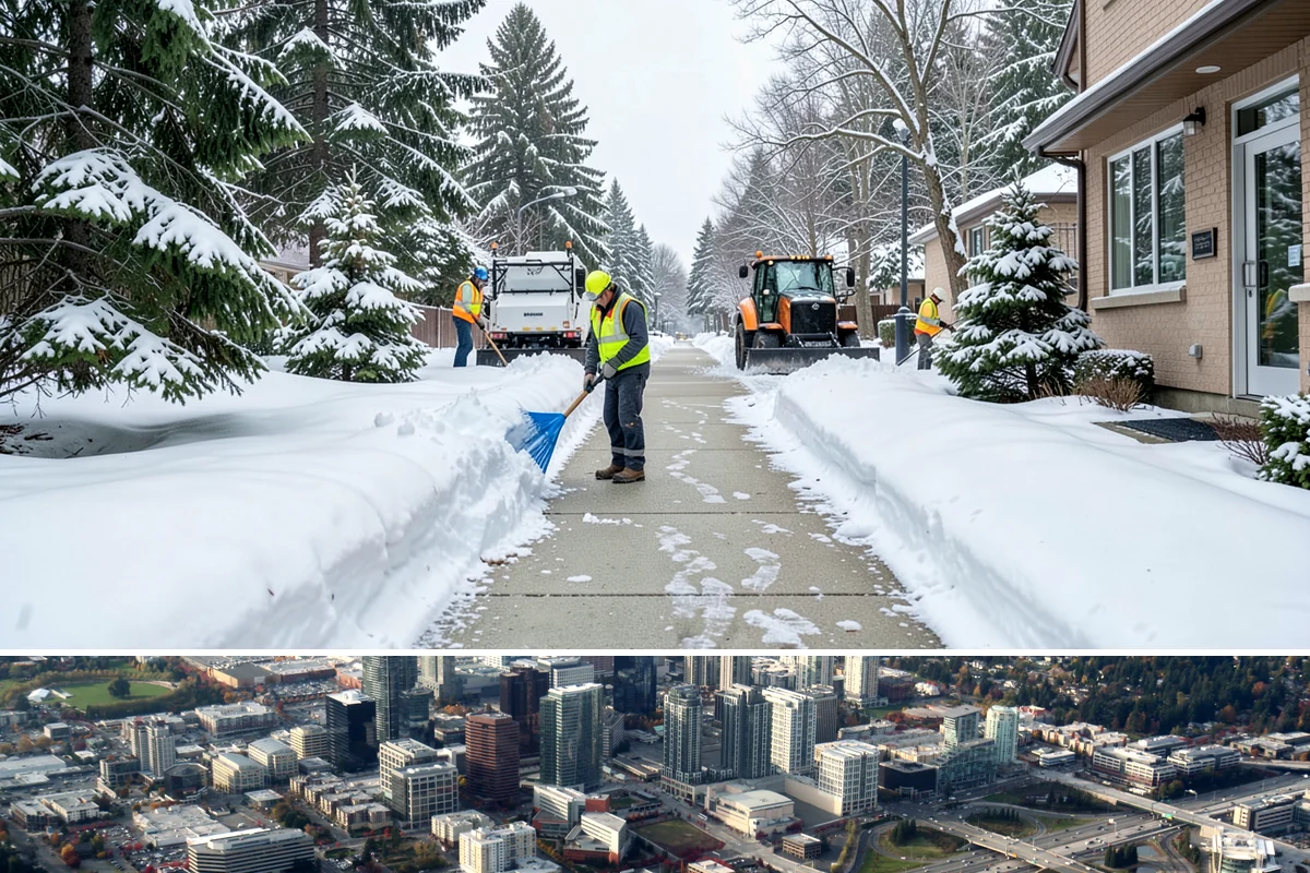Stair Deicing in Bellevue, King County, WA - Stair deicing is most valuable during the freeze-thaw stretches of a Puget Sound winter when melt refreezes on cold steps each...