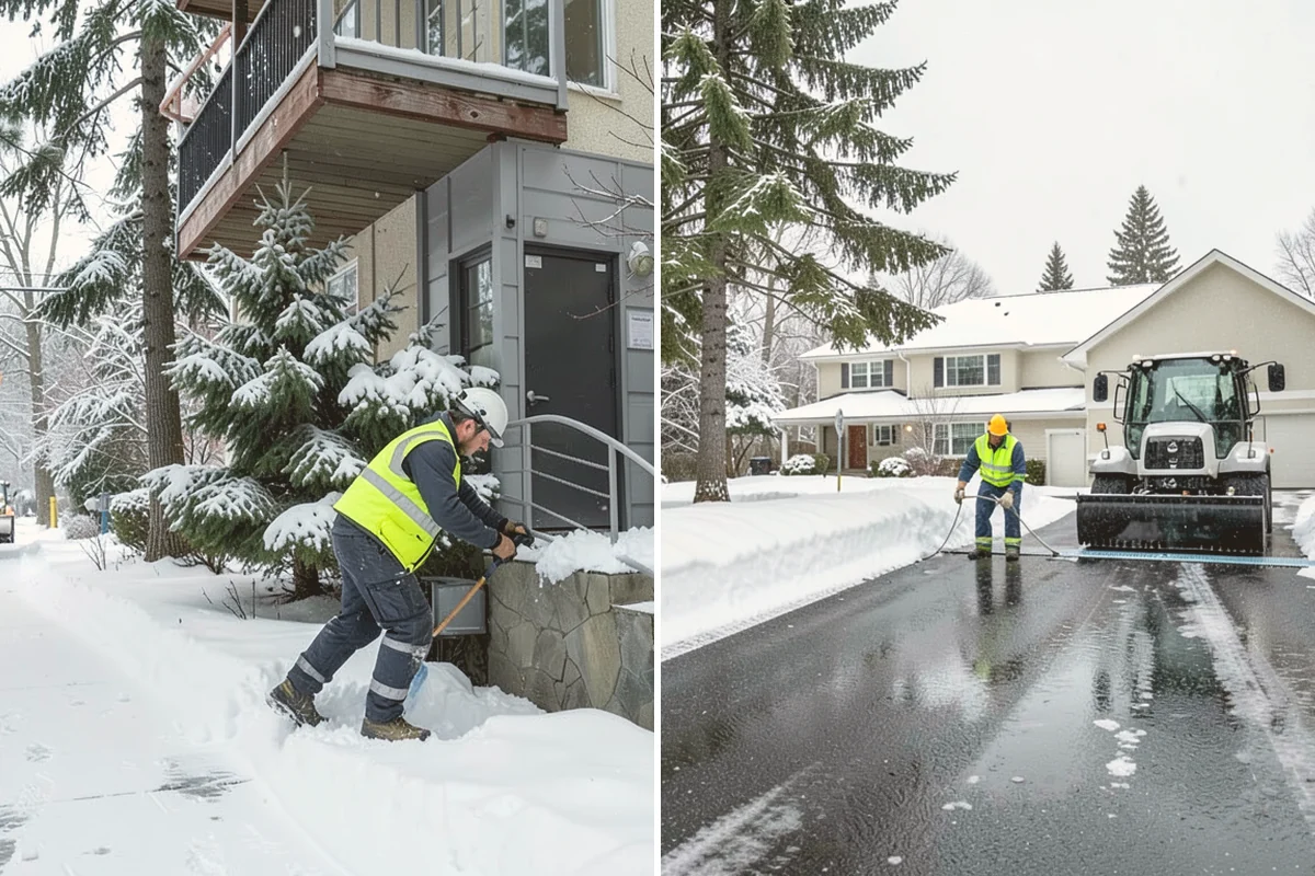 Stair Deicing in Brier, Snohomish County, WA - Assess stair material and any prior salt damage