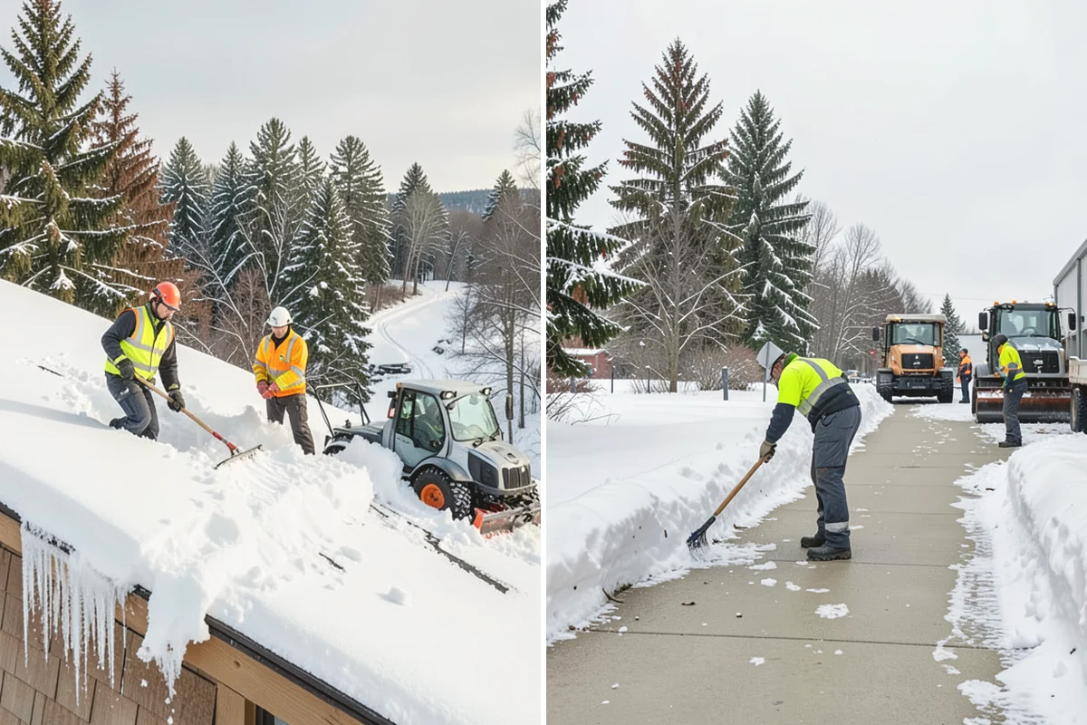 Stair Deicing in Burlington, Skagit County, WA - Assess stair material and any prior salt damage