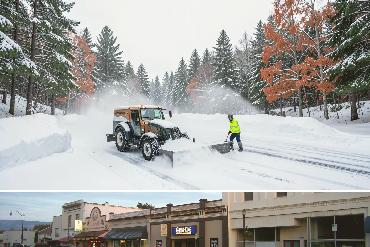 Stair Deicing in Burlington, Skagit County, WA - Stair deicing is most valuable during the freeze-thaw stretches of a Puget Sound winter when melt refreezes on cold steps each...
